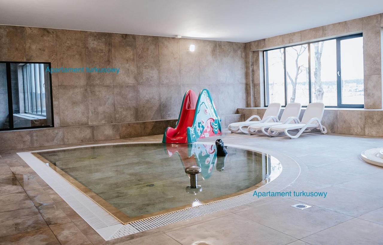 Apartament Turkusowy - Basen, Sauna, Klimatyzacja Дзивнув Экстерьер фото