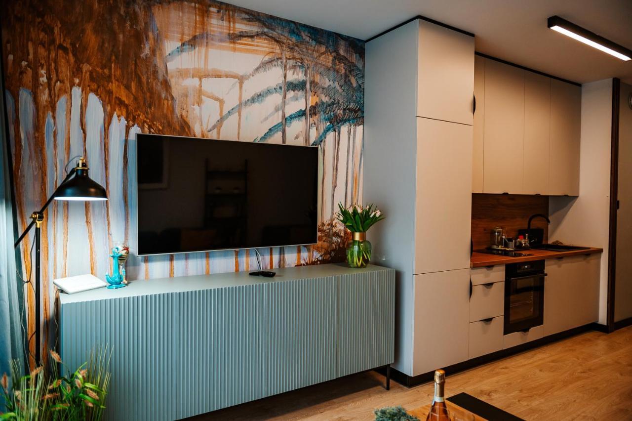Apartament Turkusowy - Basen, Sauna, Klimatyzacja Дзивнув Экстерьер фото
